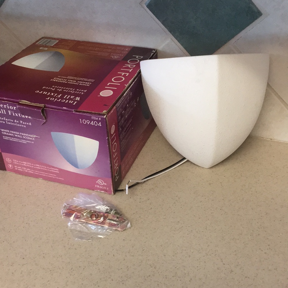 NIB Portfolio Interior Wall Sconce